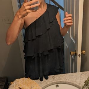 Navy Juicy Couture Ruffle Dress